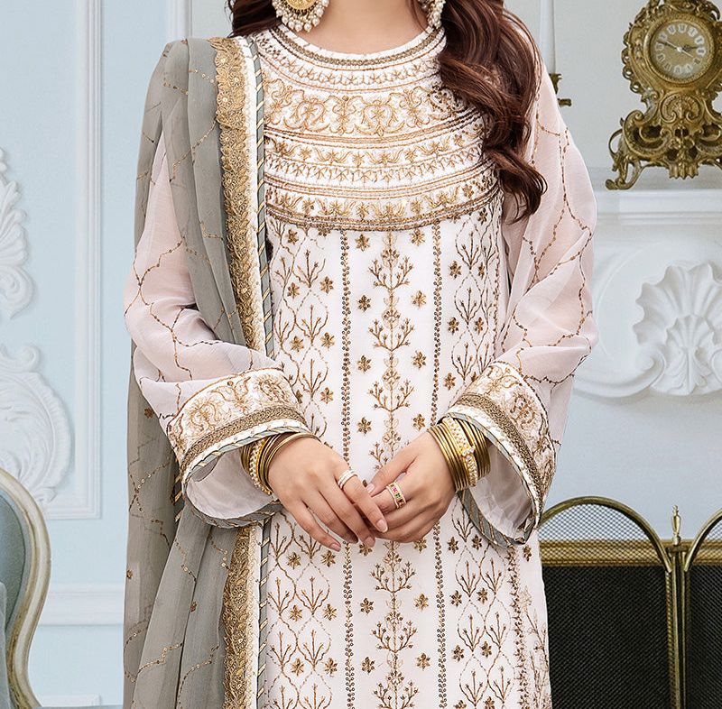 ASIM JOFA CHIFFON PARTY WEAR hfv-4621