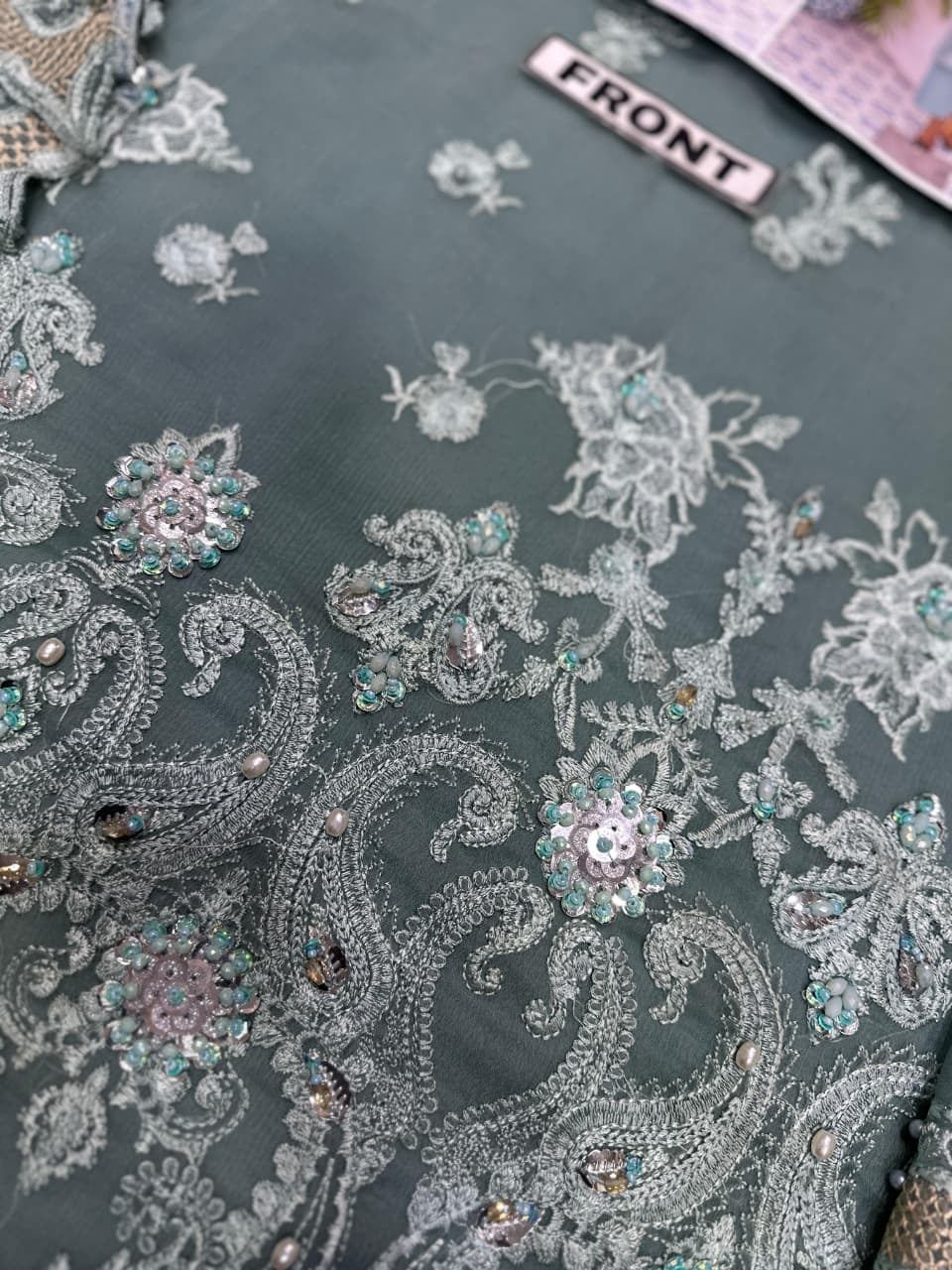 Husn-e-Suroshi Chiffon Party Wear SR-05