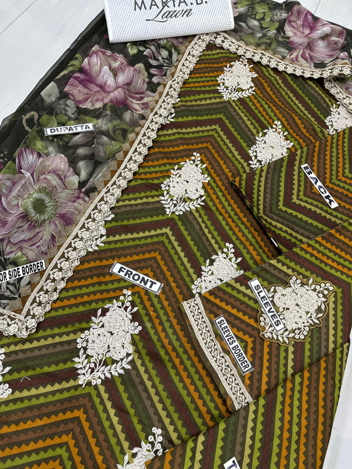 MARIA B LAWN WEAR 5386