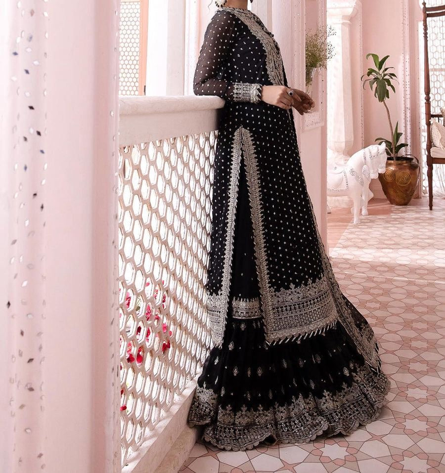 ASIM JOFA CHIFFON WEDDING WEAR hfv-4623