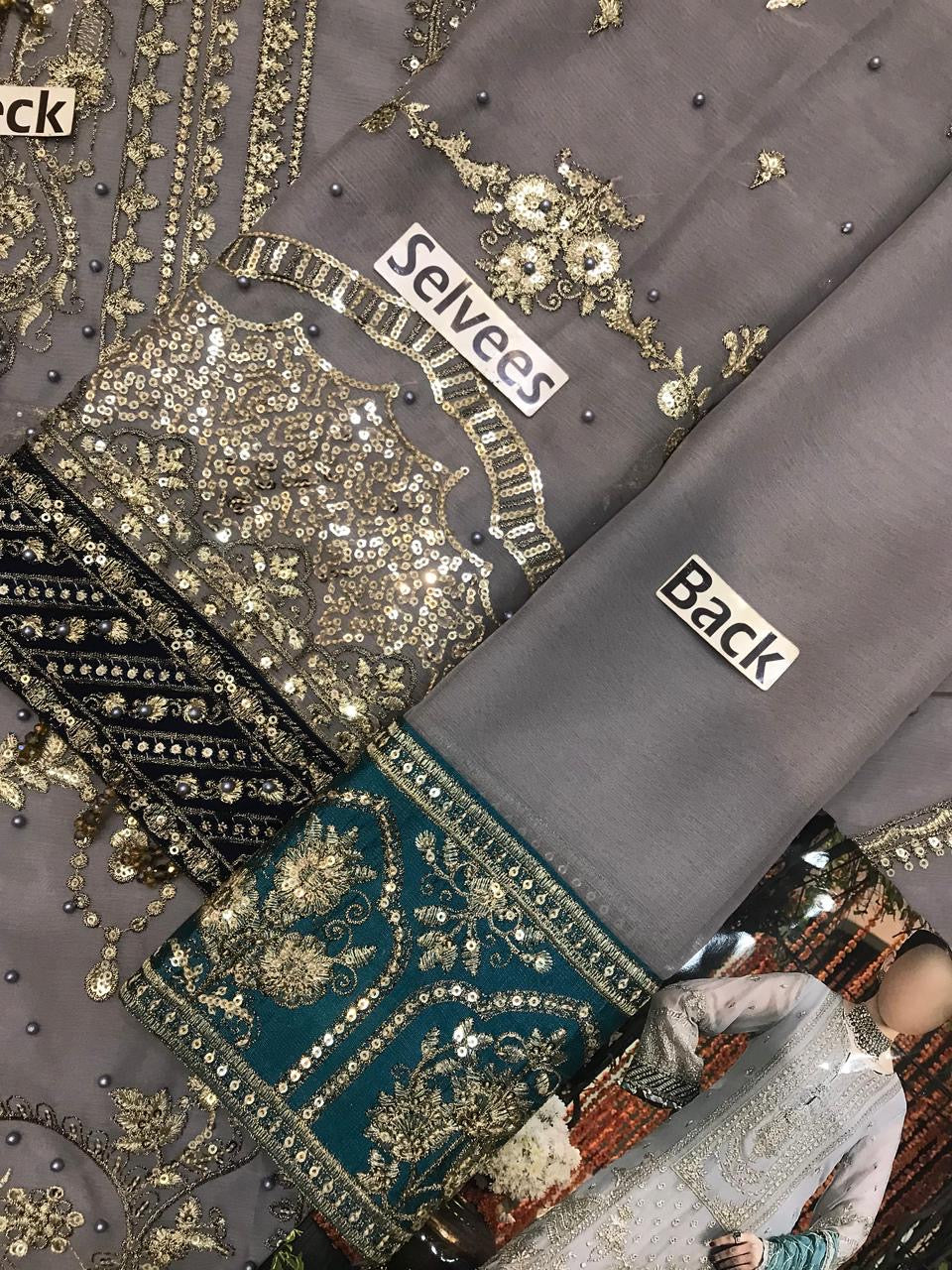 ADAN LIBAS CHIFFON PARTY WEAR hfv-4624