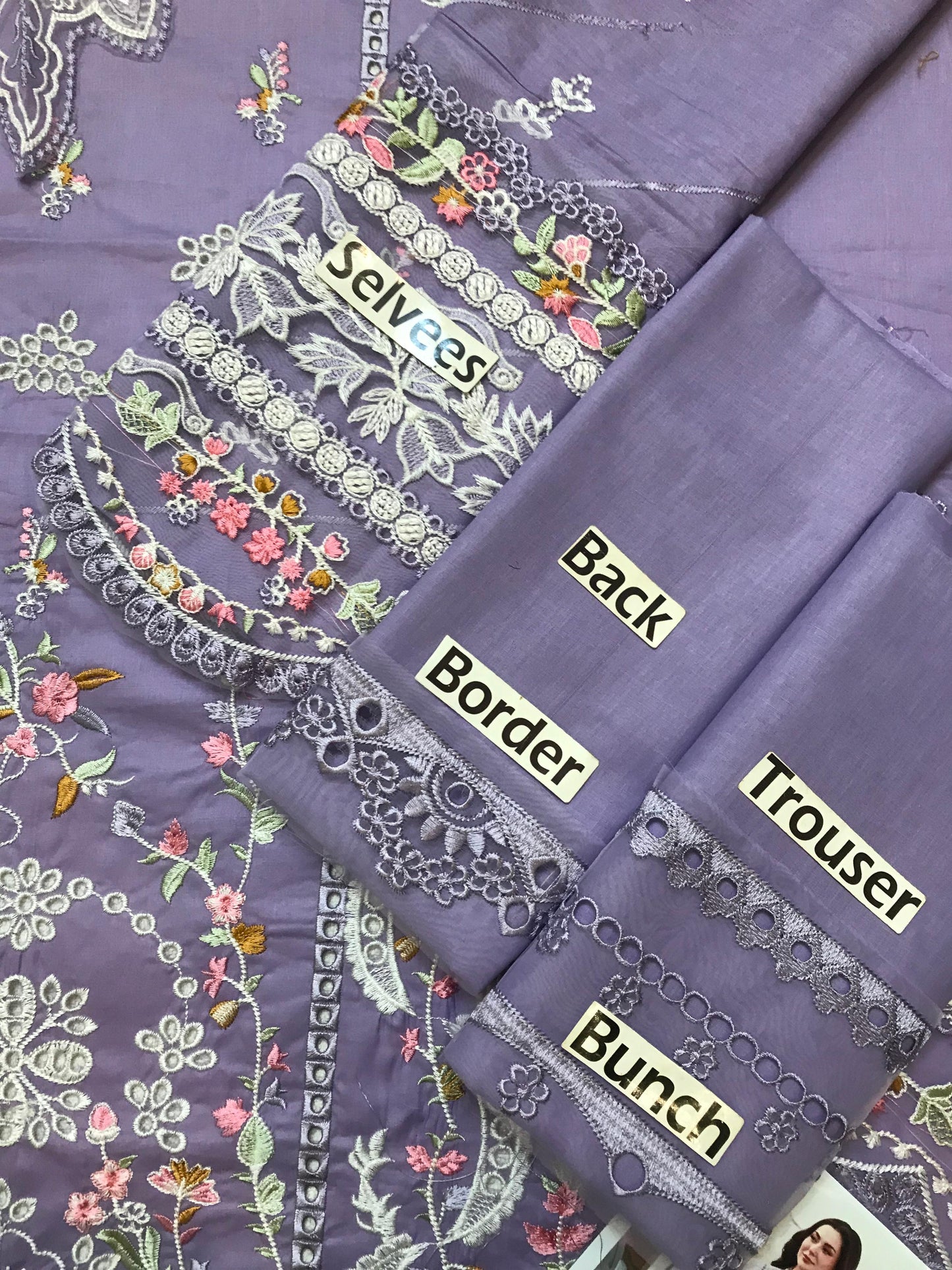 QALAMKAR LAWN/ORGANZA WEDDING WEAR hfv-4616