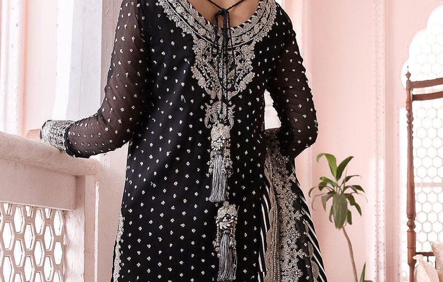 ASIM JOFA CHIFFON WEDDING WEAR hfv-4623