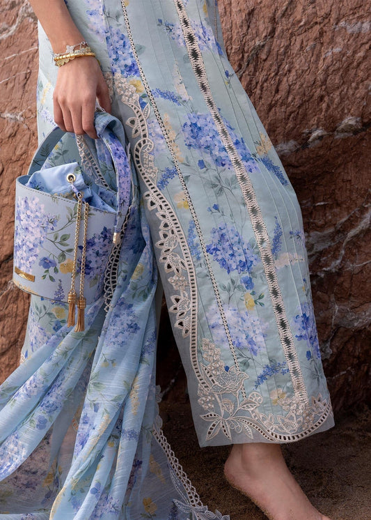 CRIMSON LAWN/CHIFFON PARTY WEAR hfv-4620