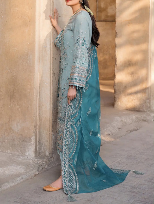 Nameera By Farooq Chiffon Wedding Wear 5471