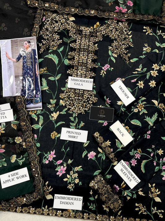 IZNIK LAWN/SILK PARTY WEAR hfv-4629