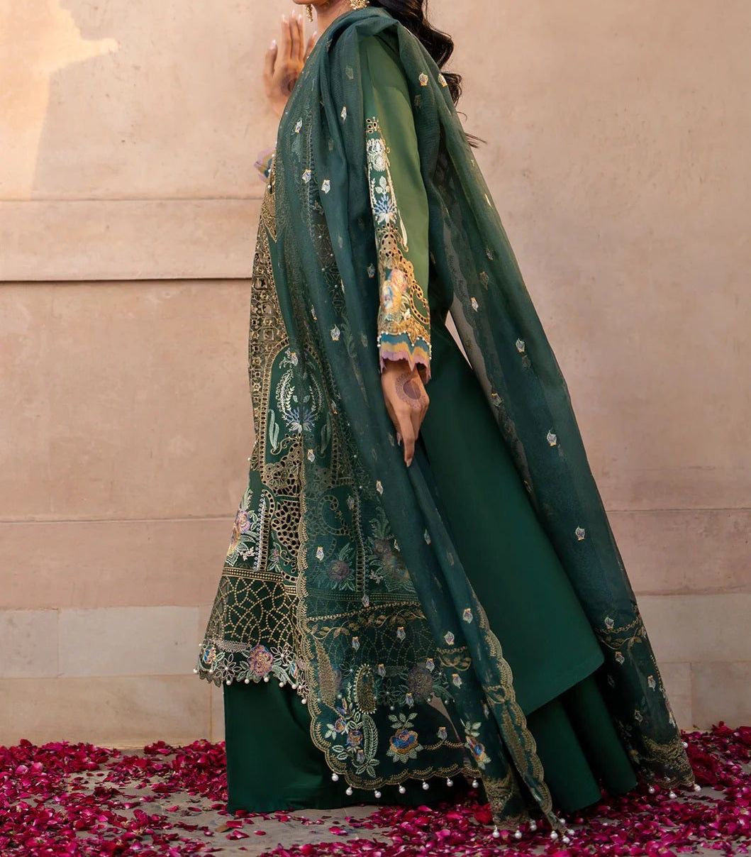 BIN ILYAS LAWN/COTTON NET WEDDING WEAR hfv-4607