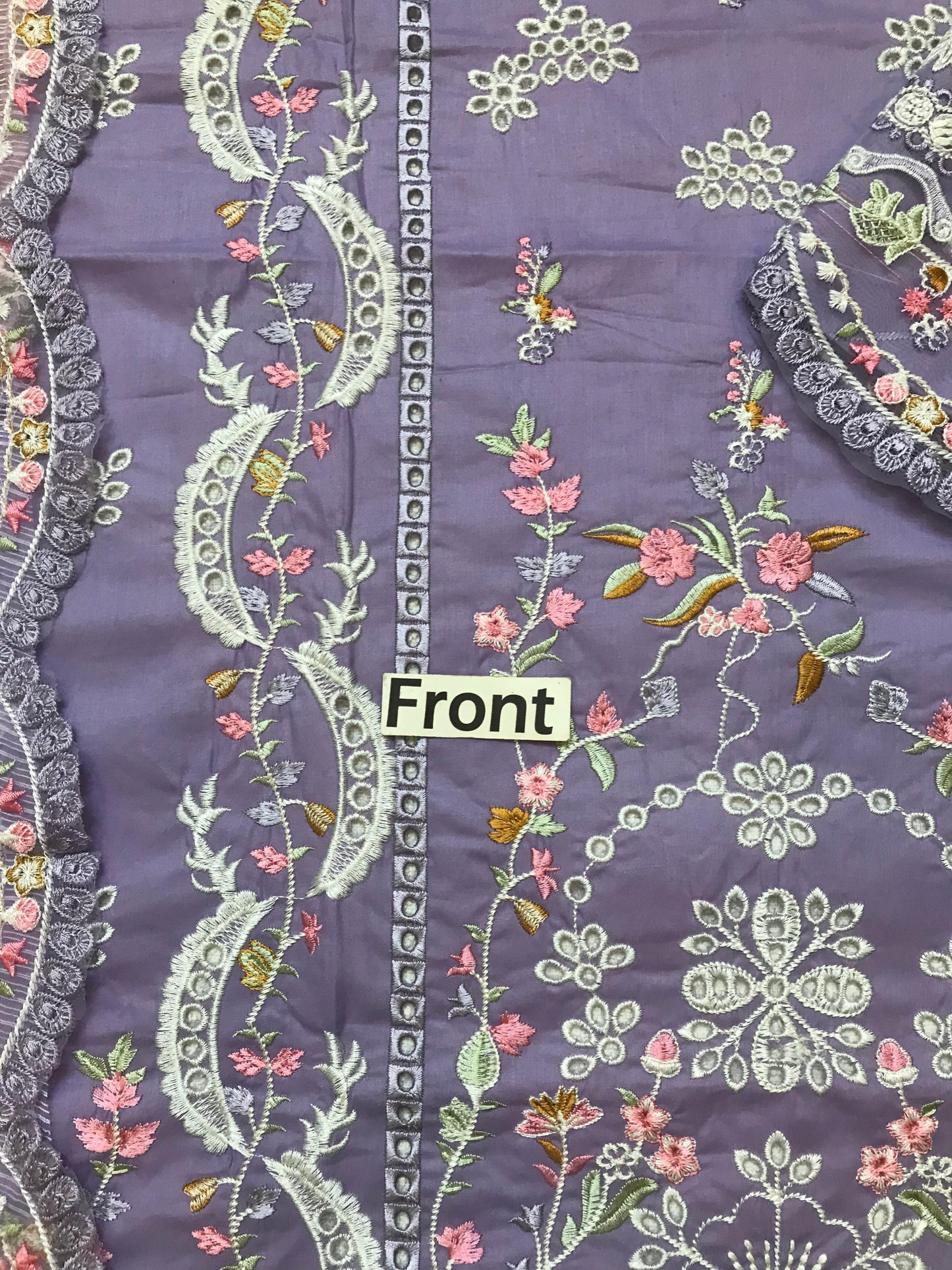 QALAMKAR LAWN/ORGANZA WEDDING WEAR hfv-4616