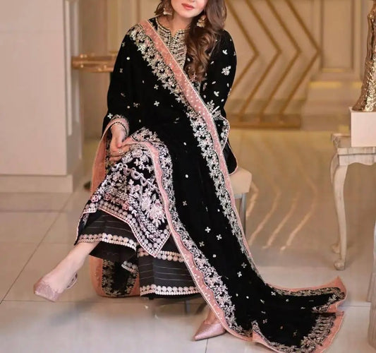 Aneelas Lawn/Chiffon Wedding Wear hfv-4644