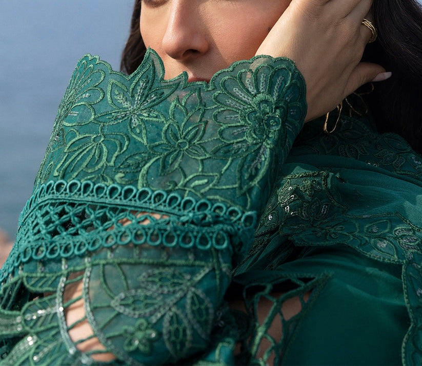 Mahnur Lawn/Chiffon Party Wear 4648