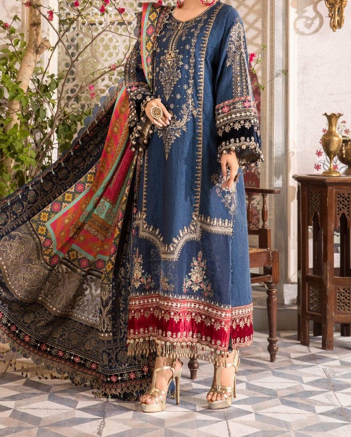 MARIA B CHIFFON/SILK WEDDING WEAR hfv-4619
