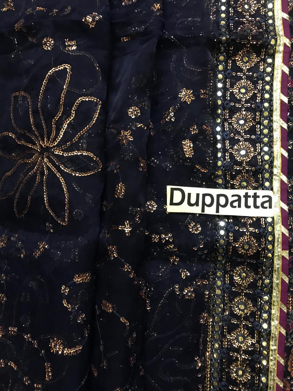 IZNIK LUXURY ORGANZA WEDDING WEAR HFV-4604
