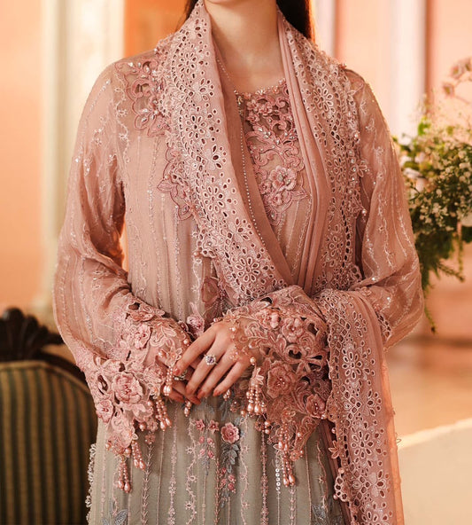 Maria B Chiffon Wedding Wear 4676