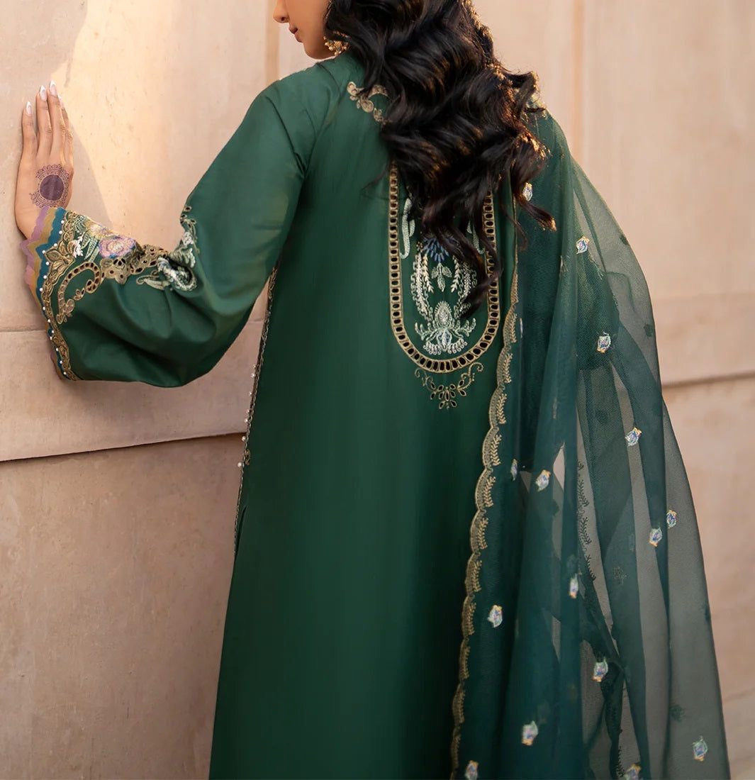 BIN ILYAS LAWN/COTTON NET WEDDING WEAR hfv-4607