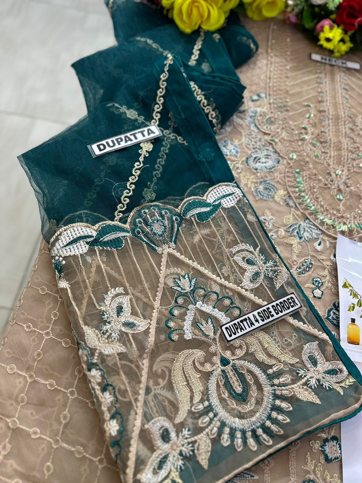 RAMSHA CHIFFON/NET PARTY WEAR KSS-173