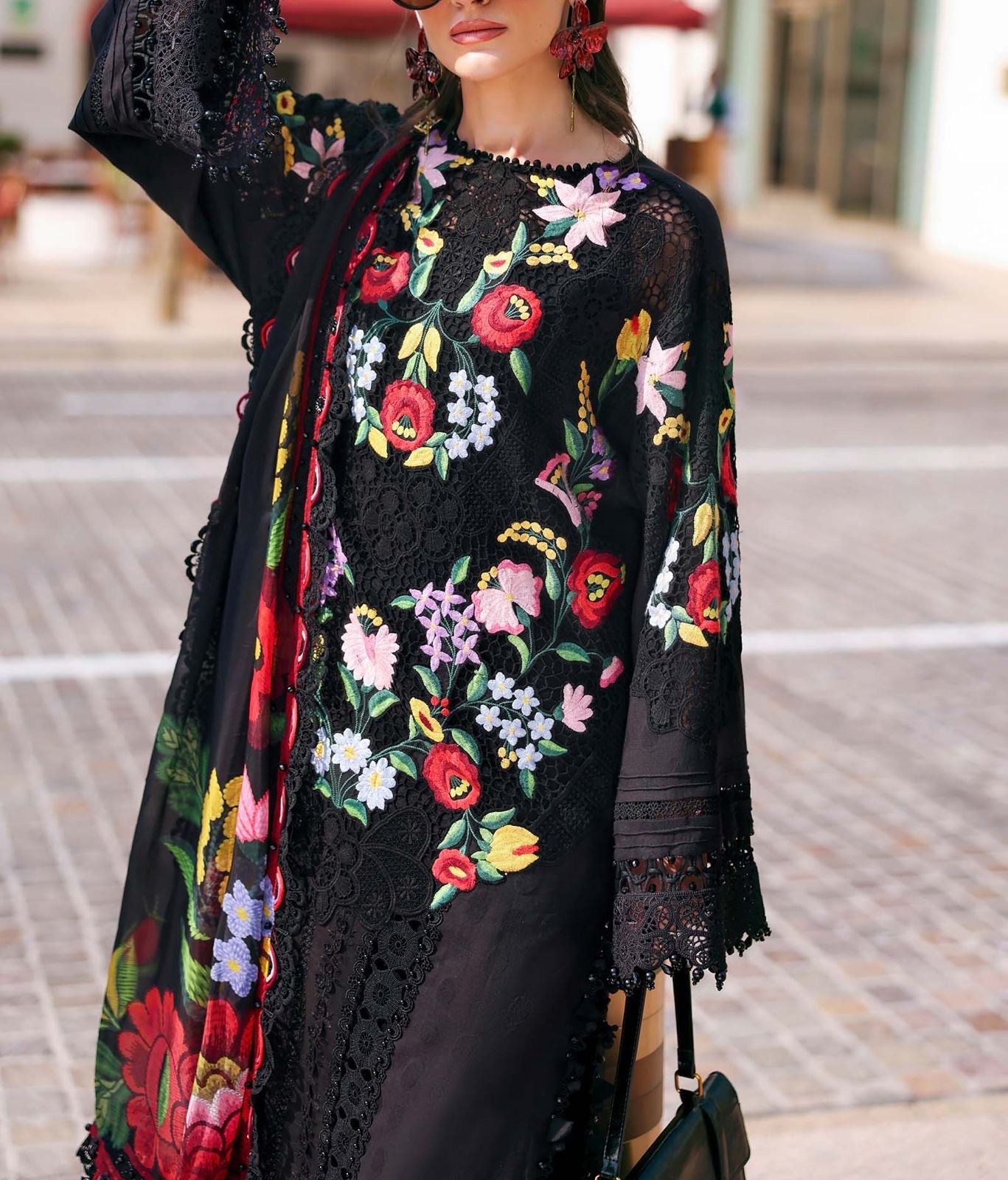 Maria B Lawn/Silk Wedding Wear 5443