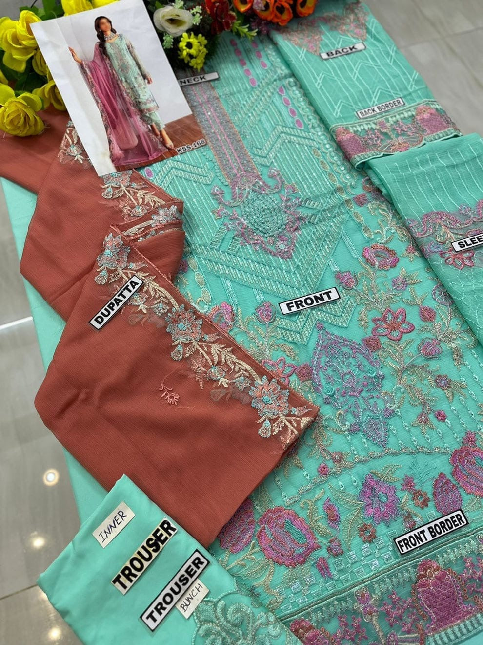 Ramsha Chiffon Party Wear KSS-168