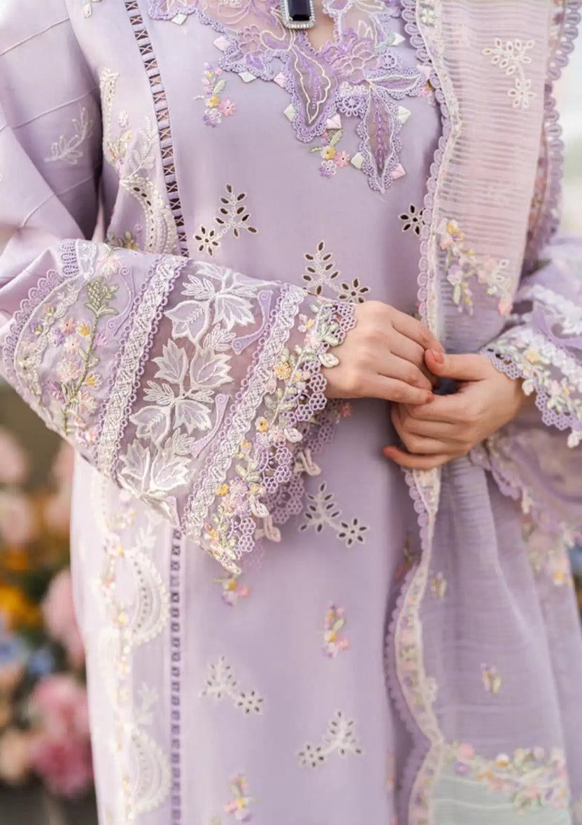 QALAMKAR LAWN/ORGANZA WEDDING WEAR hfv-4616
