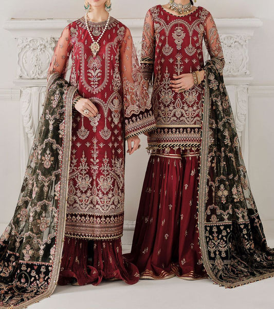 BAROQUE NET WEDDING WEAR hfv-4625