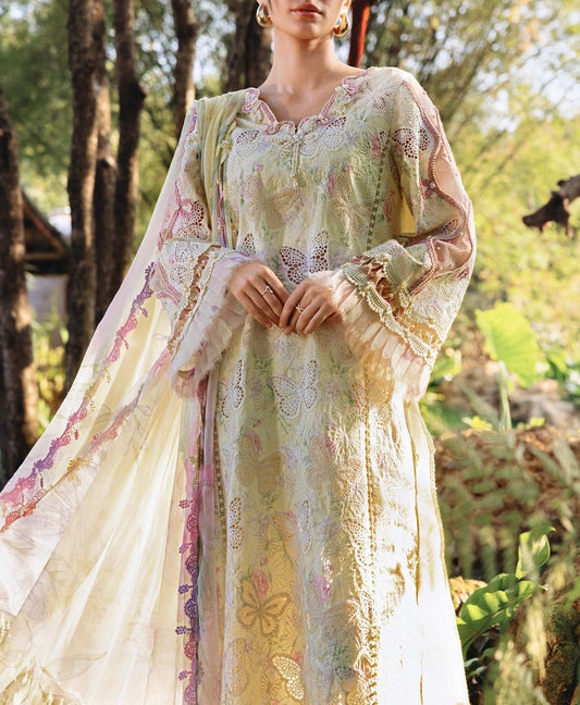 Maria B Butterfly Lawn Wear hfv-4647