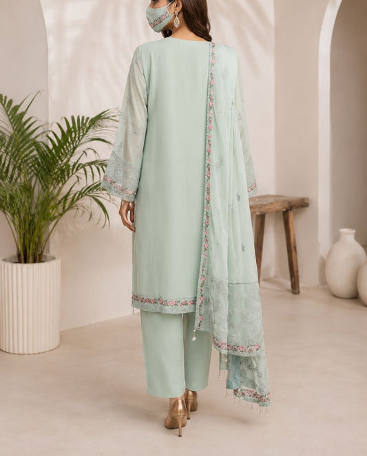 Husn-e-Suroshi Chiffon Party Wear SR-07