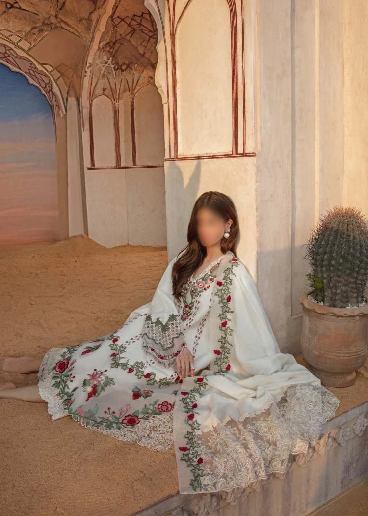 CRIMSON LAWN/CHIFFON PARTY WEAR KSSL-161