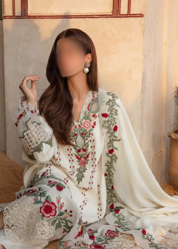 CRIMSON LAWN/CHIFFON PARTY WEAR KSSL-161