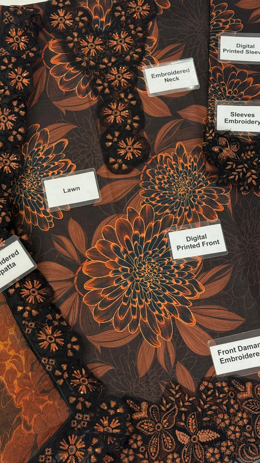 Ramsha Lawn Wear hfv-4639