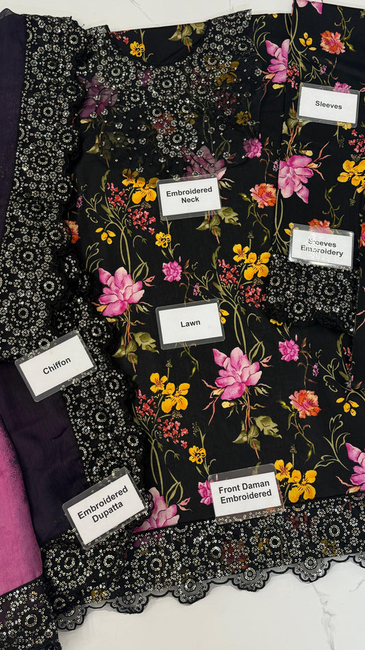 Iznik Lawn Wear hfv-4643