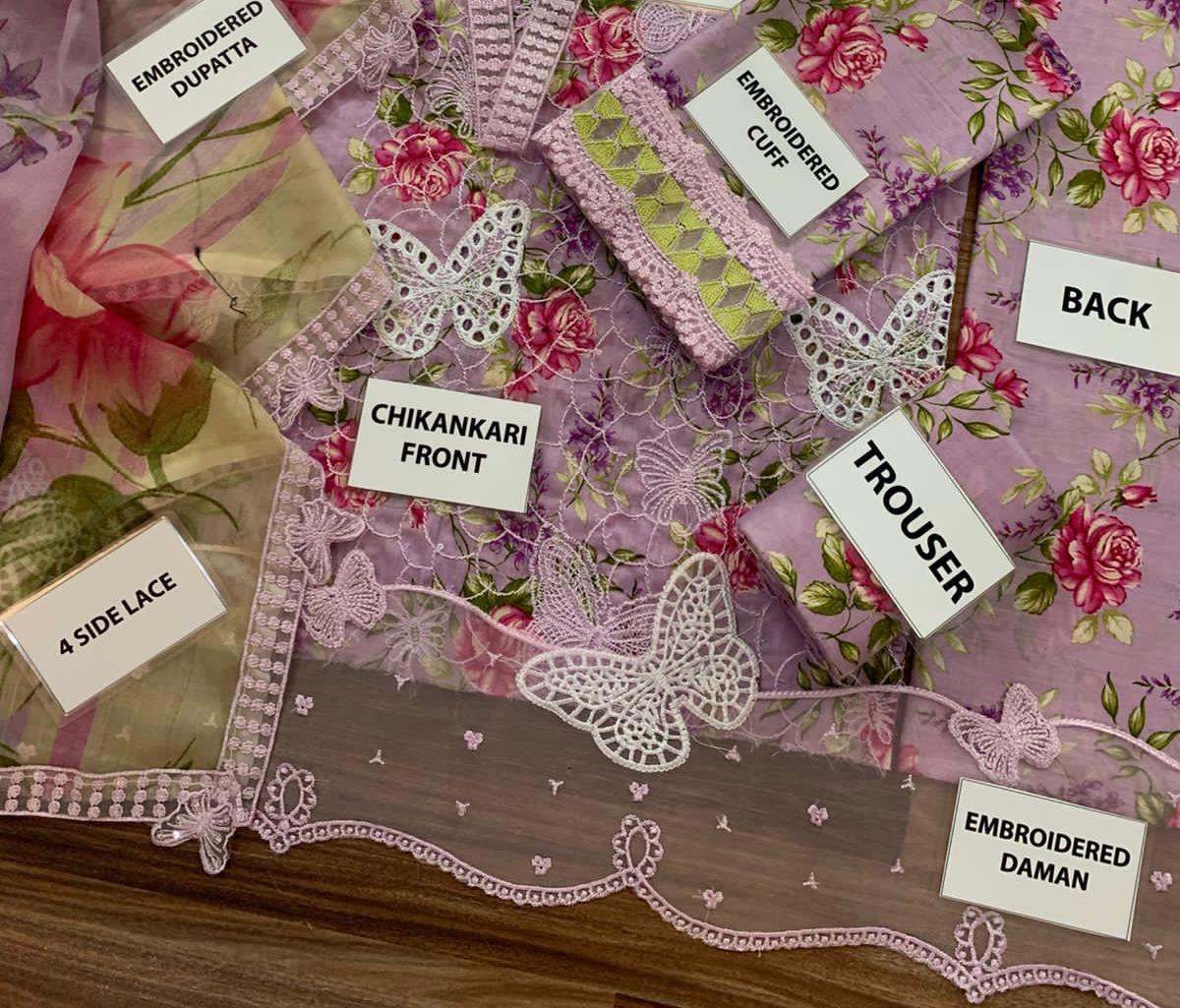 Maria B Lawn Wear hfv-4641