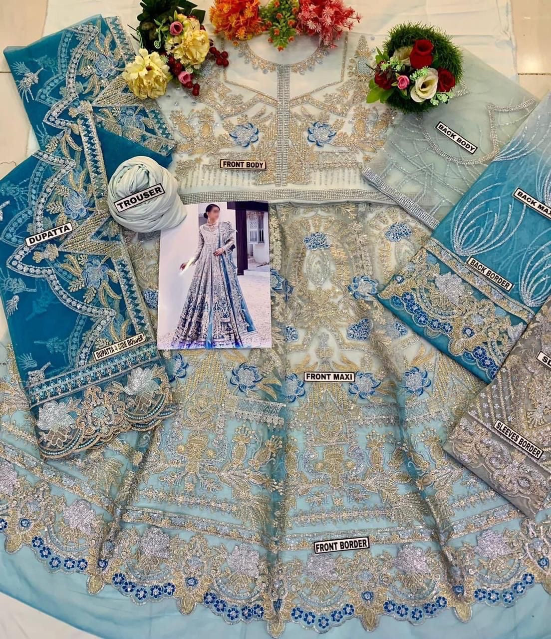 FREESIA MAXI BRIDAL WEAR - H FASHION VILLAS