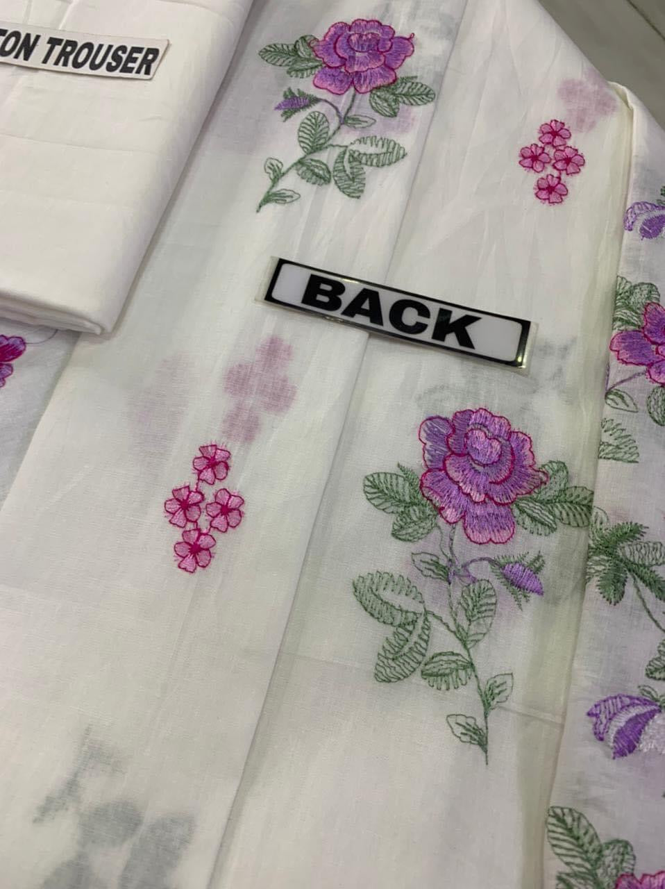 BAREEZE SUMMER LAWN WITH CHIFFON DUPATTA PARTY WEAR 2023 - H FASHION VILLAS