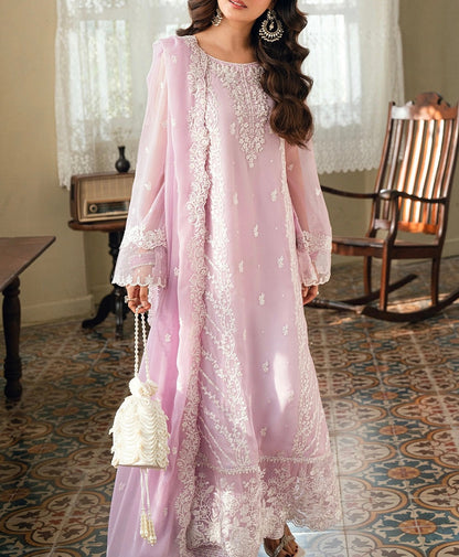 Azure Chiffon Party Wear 5483