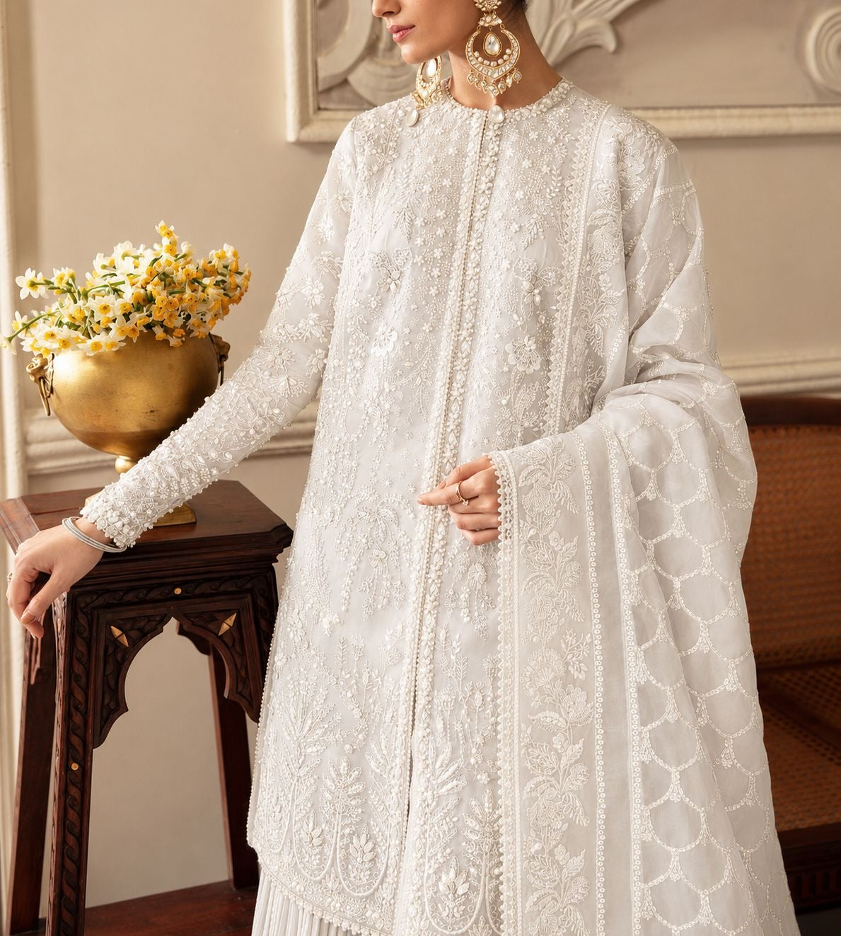 Suraya Organza Bridal Wear 5469