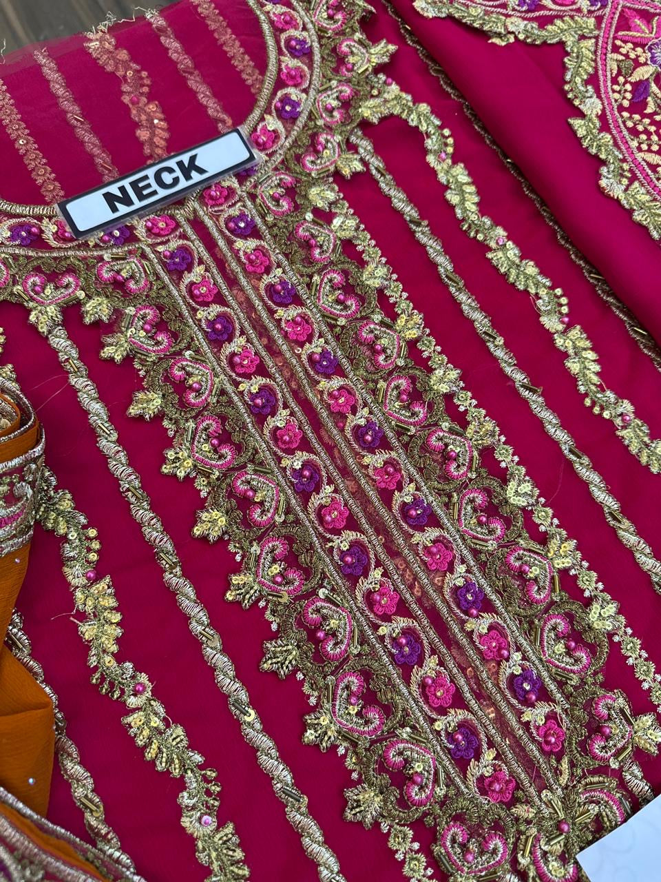 FARAH TALIB AZIZ CHIFFON WEDDING WEAR 5348