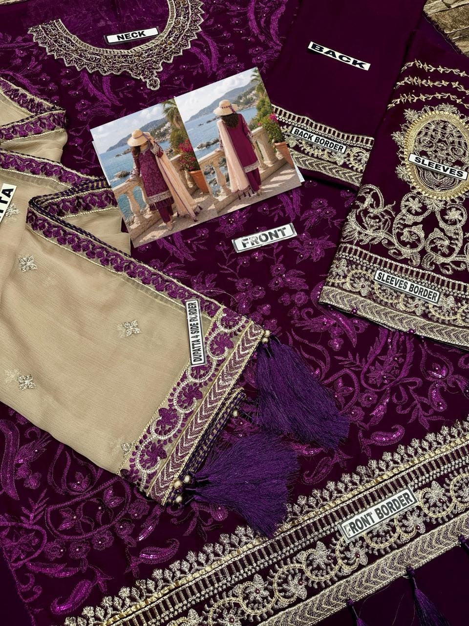 Husn-e-Suroshi Chiffon Party Wear SR-02