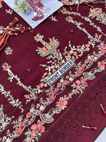 Husn-e-Suroshi Chiffon Party Wear SR-02