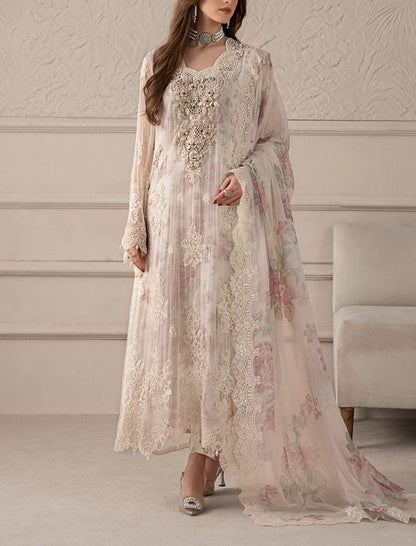 Maria B Chiffon Wedding Wear 5320