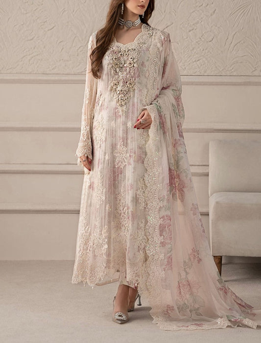 Maria B Chiffon Wedding Wear 5320