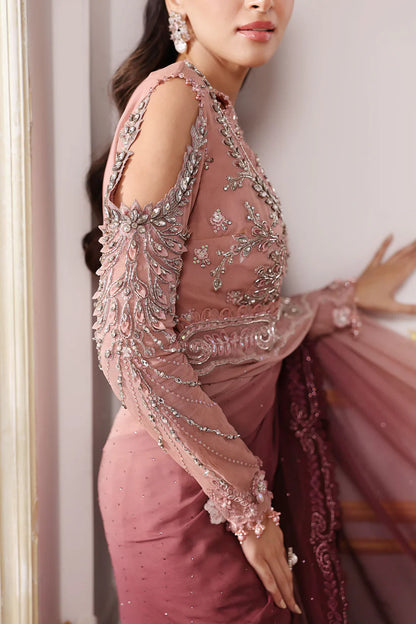 MARIA B NET SAAREE WEDDING WEAR 5328