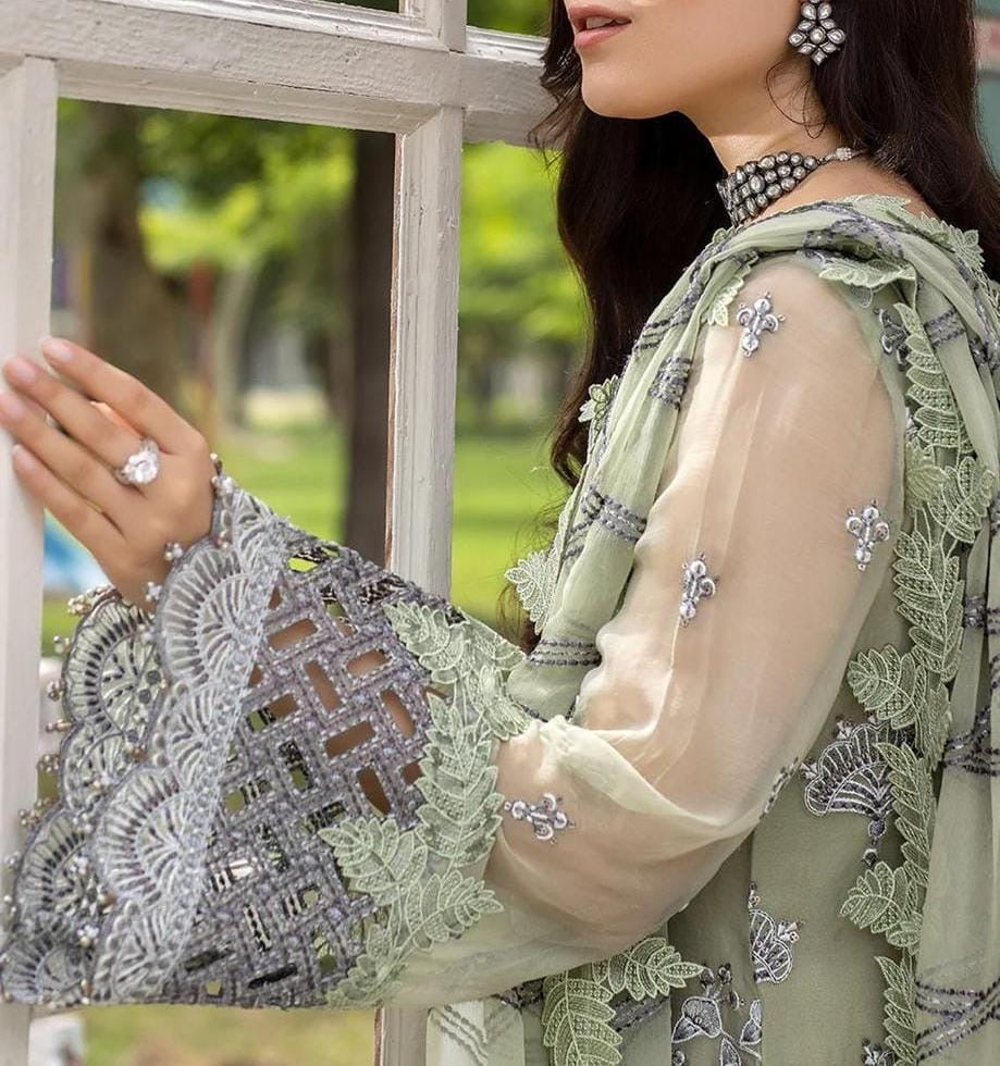 Flossie Chiffon Wedding Wear KSS-126