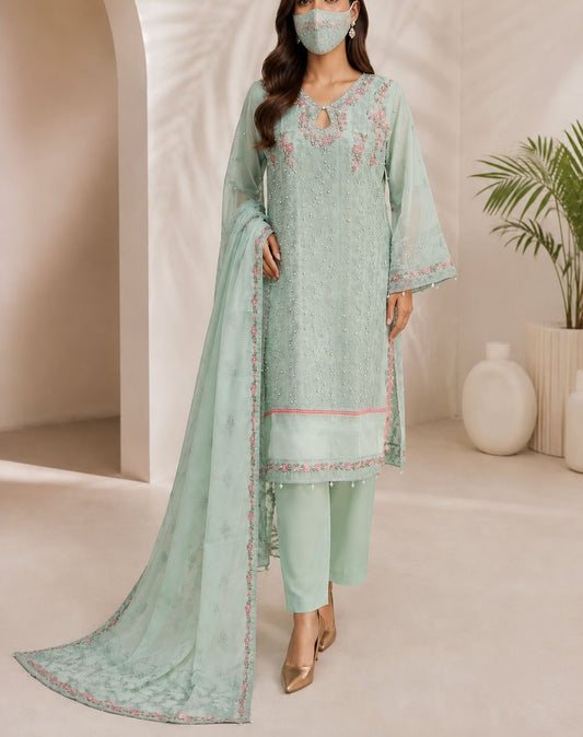 Husn-e-Suroshi Chiffon Party Wear SR-07