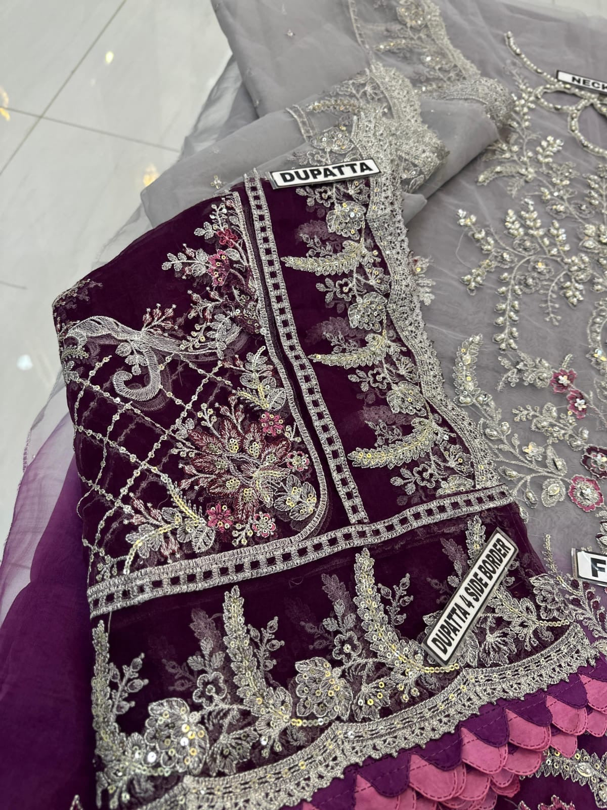 Maria B Orgnaza Wedding Wear KSS-191