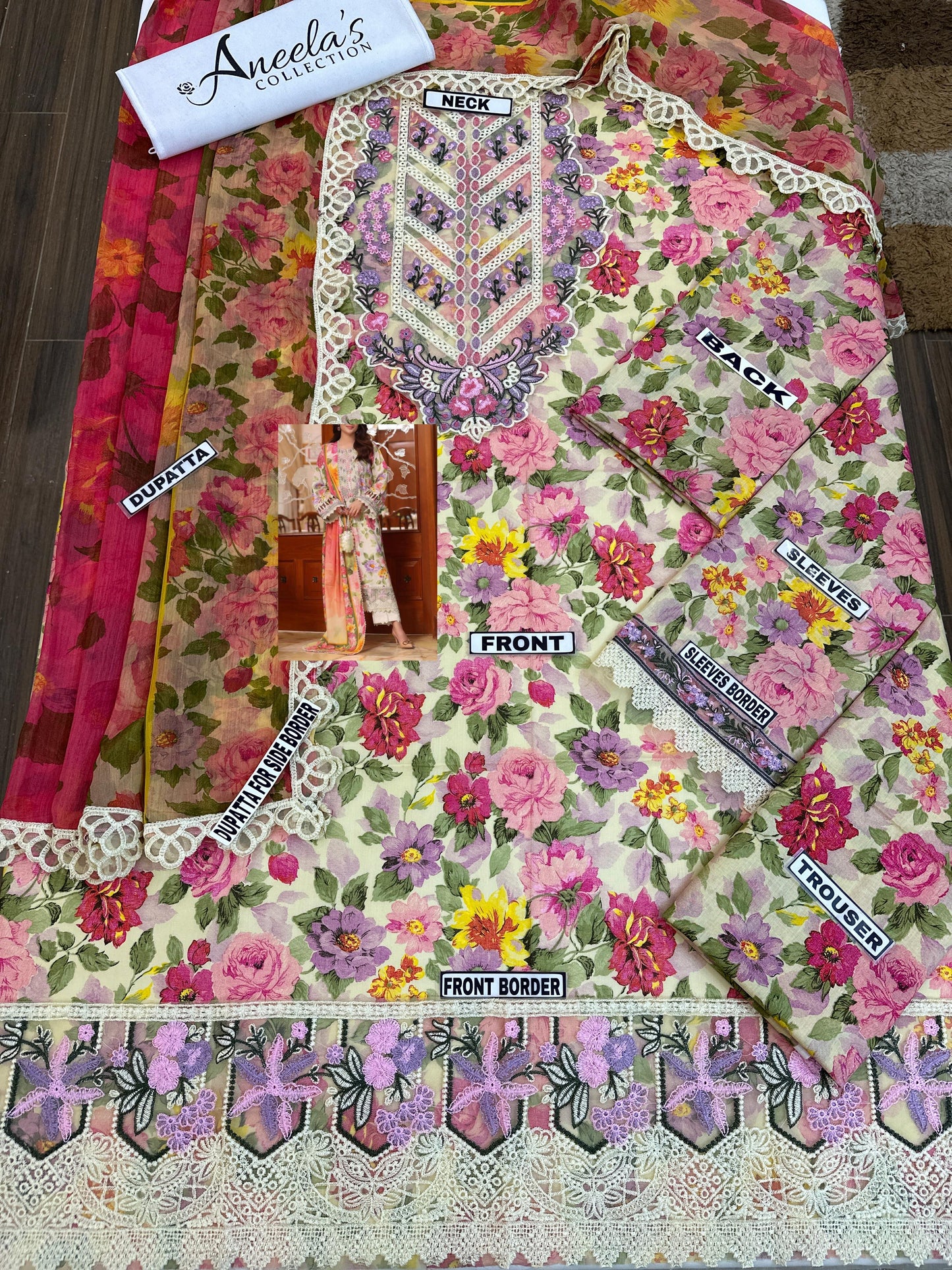 ANEELAS LAWN WEAR 5409