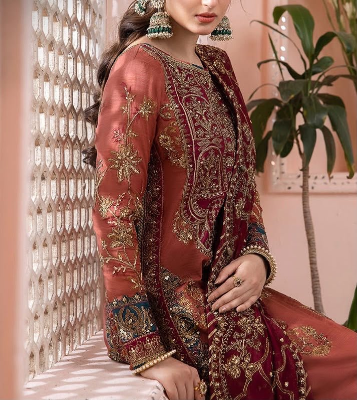 Asim Jofa Chiffon Wedding Wear 5368
