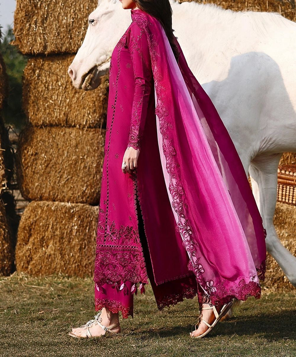 Azure Lawn/Khaadi Net Party Wear 5452