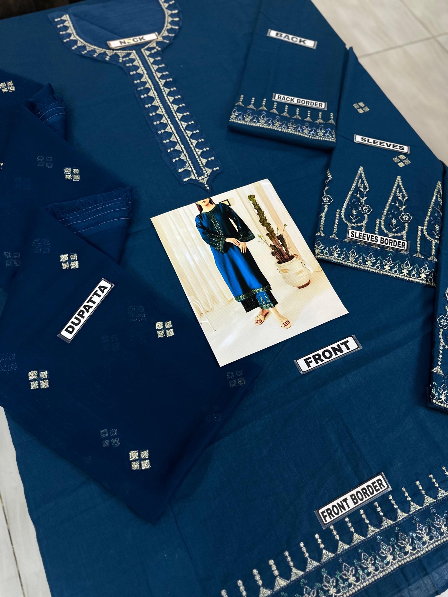 ZAIB LAWN/CHIFFON PARTY WEAR 5297