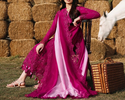 Azure Lawn/Khaadi Net Party Wear 5452