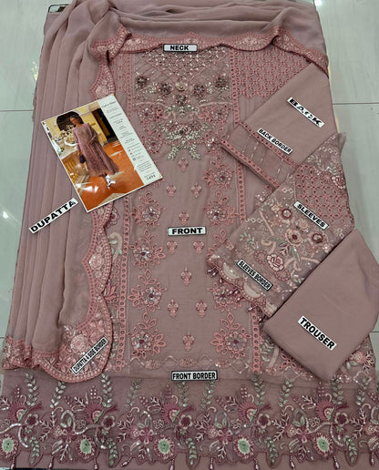 Maria B Chiffon Wedding Wear 5494