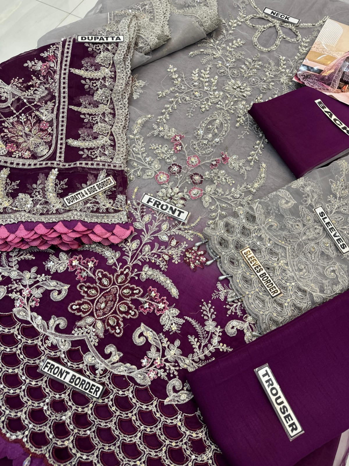 Maria B Orgnaza Wedding Wear KSS-191